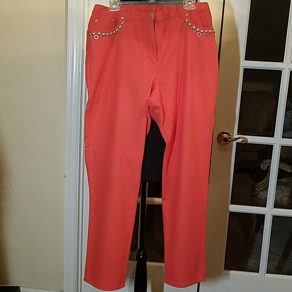 Ruby Red Pants - image 1
